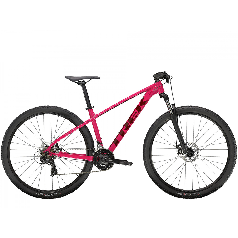 magenta trek bike