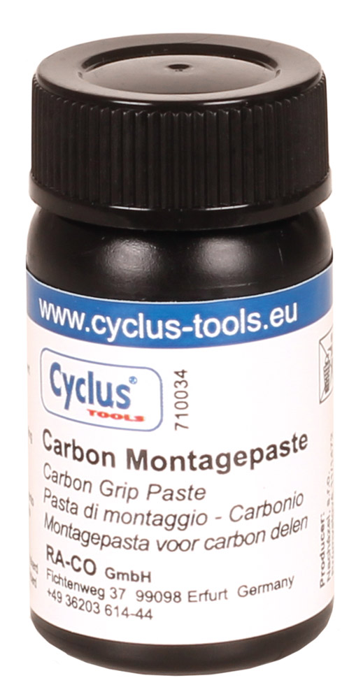 Montage paste Cyclus Tools Carbon Grip for carbon/alu/steel 30g with  brush-cap (710034) (kood:OILC103) ➤ Ostke hinna järgi 9.54€ - Biketek