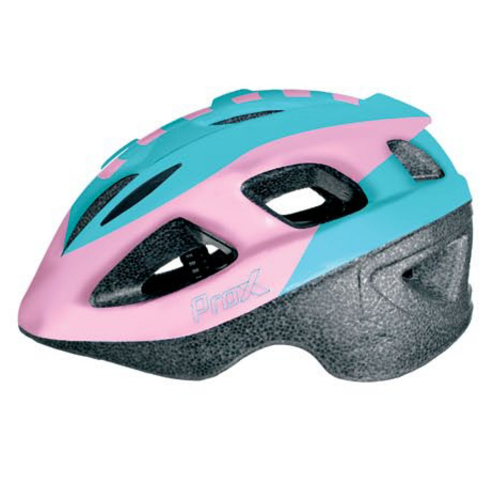 turquoise bicycle helmet