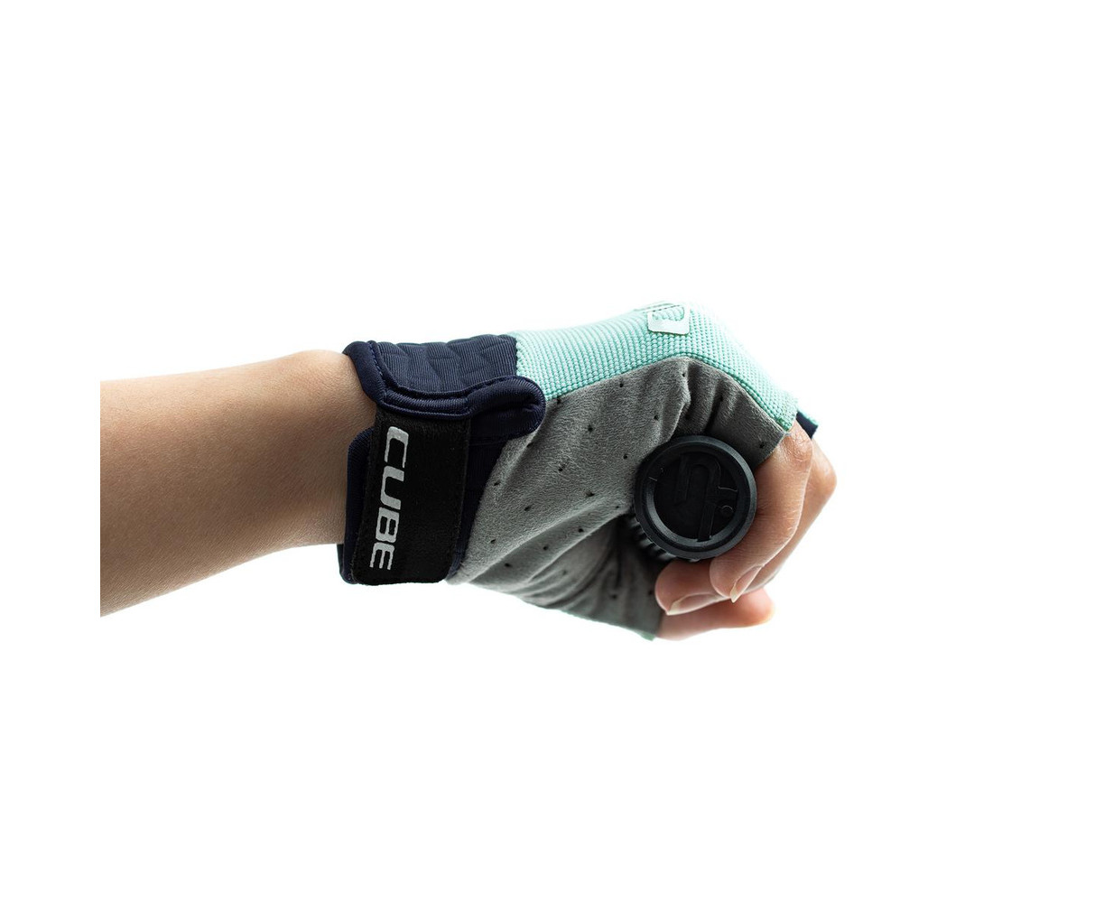 Gloves Cube Performance Junior Short blue n mint XXXS 4 code