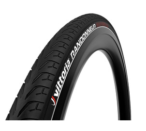 Vittoria 28'' Randonneur Rigid 700x38c / 40-622 Black Reflex Tire