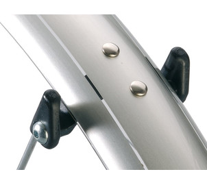 Mudguards set Orion OR 26"x58mm nylon silver