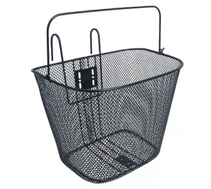 Basket front Azimut 34x25x26cm with hooks