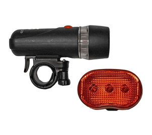 Light set Azimut Torch+Oval 5/3LED with batteries