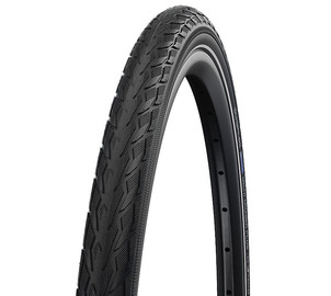 Tire 28" Schwalbe Delta Cruiser Plus HS 431, Active Wired 40-622 Black-Reflex