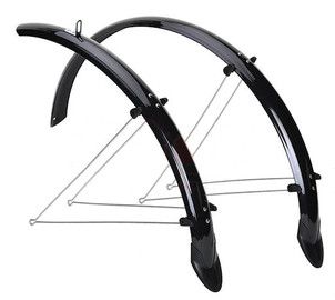 Mudguards set Orion OR 28"x53mm nylon black