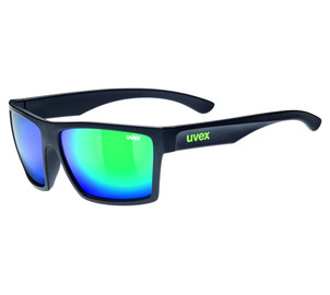 Glasses Uvex lgl 29 black mat green