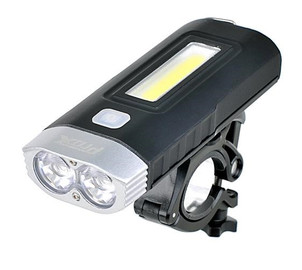 Front lamp ProX Taurus 2xT6 500Lm + COB USB