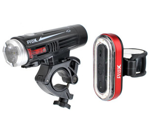 Light set ProX Crater 880Lm + Iris 50Lm USB