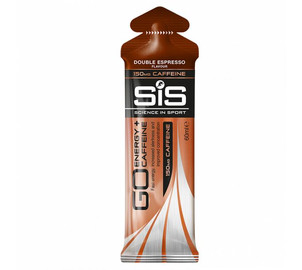 Nutrition gel SIS Go Energy Double Espresso + Caffeine 60ml