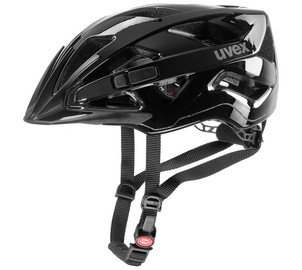 Helmet Uvex Active black shiny-52-57CM, Izmērs: 52-57CM