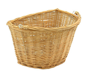 Basket front Azimut Wicker Hooks Natural 34x26x22cm