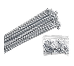 Spokes Azimut 290mm+nipples (144 pcs.)