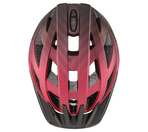 Helmet Uvex i-vo cc red black mat-56-60CM, Dydis: 56-60CM