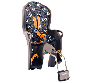 Child seat Hamax Kiss frame grey/orange