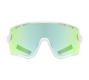 Glasses Uvex Sportstyle 236 Set white mat / mirror green