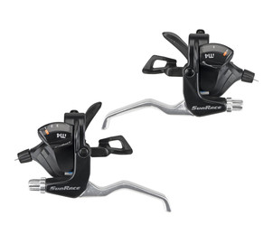 Shifter SunRace STM406 3x7-speed (pair)