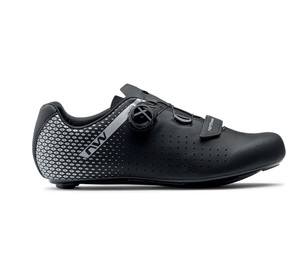 Shoes Northwave Core Plus 2 Road black-silver-43, Izmērs: 42