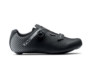 Shoes Northwave Core Plus 2 Road black-silver-43, Dydis: 43½