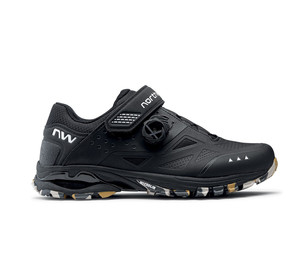 Shoes Northwave Spider Plus 3 MTB AM black-camo sole-45, Size: 45