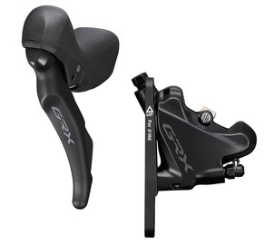 Disc brake set front Shimano GRX ST-RX600(L) + BR-RX400(F)