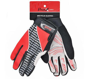 Gloves ProX Utah II Long red-XL, Dydis: XL