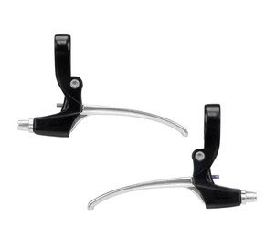 Brake levers Saccon Italy City 4-finger Alu black/silver