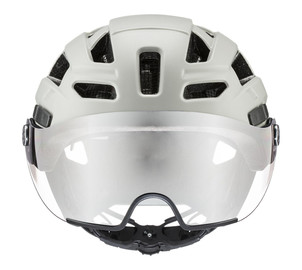 Helmet Uvex Finale visor sand-white mat-52-57CM, Izmērs: 52-57CM