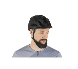 Helmet Cube STEEP matt black-M (52-57), Size: S (49-55)