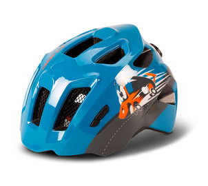 Helmet CUBE FINK blue-S (49-55), Size: S (49-55)