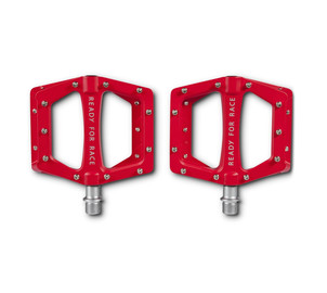 Pedals RFR Flat RACE Alu red