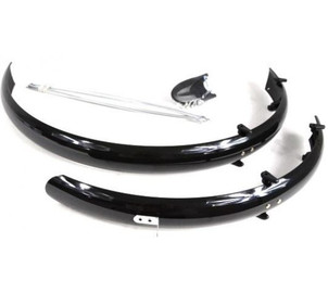 Mudguards set Orion OR 24"x53mm nylon black