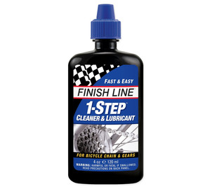 Chain cleaner/lube Finish Line 1-Step 120ml