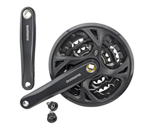 Front crankset Shimano ALTUS FC-M371-48T 170MM 9-speed black-48X36X26T