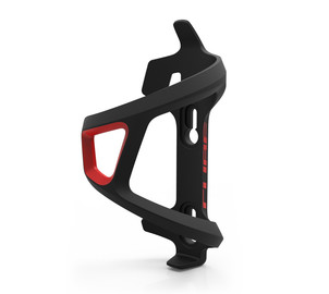 Bottle cage Cube HPP Left-Hand Sidecage blacknred