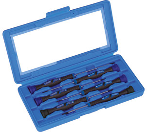 Tool set Cyclus Tools screwdrivers for precision mechanics in plastic box (720532)