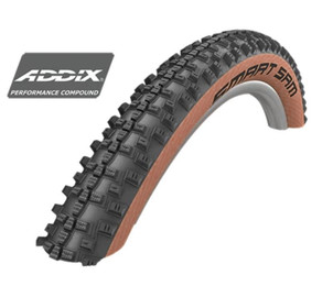 Schwalbe 29'' Smart Sam, Perf Wired 57-622/29x2.25 Addix Bronze-Skin Tire