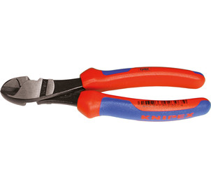 Tool pliers Cyclus Tools by Knipex high leverage diagonal cutter 180mm with rubber handles (720587)