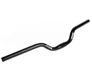 Handlebar ProX Trekking Steel 630x25.4mm rise 60mm black