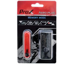 Light set ProX Aero Plus 400Lm + 5xLED 10Lm USB