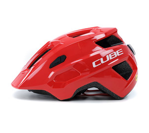 Helmet Cube LINOK glossy red-S (49-55), Size: M (52-57)