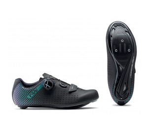 Shoes Northwave Core Plus 2 WMN Road black-iridescent-38, Dydis: 38