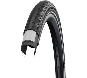 Tire 28" Schwalbe Delta Cruiser Plus HS 431, Active Wired 37-622 / 28x1.40, 700x35C Reflex