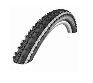 Tire 26" Schwalbe Smart Sam HS 476 Perf. Wired 57-559 White Stripes Addix