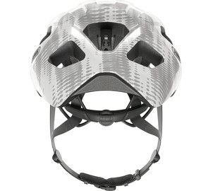 Helmet Abus Macator white silver-M, Izmērs: M (52-58)