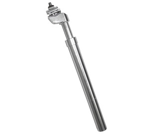 Seat post Nova Clamp Alu suspension D27.2x350mm silver