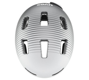 Helmet Uvex city 4 white-grey matt WE-55-58CM, Size: 55-58CM