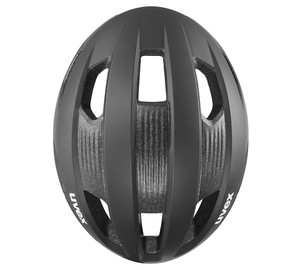 Helmet Uvex rise cc all black-52-56CM, Size: 52-56CM