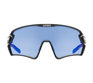 Cycling sunglasses Uvex sportstyle 231 2.0 P black matt / mirror blue