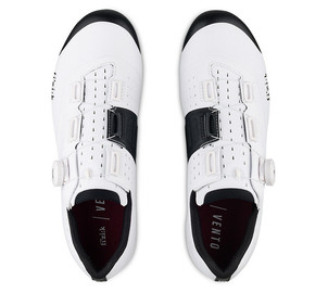 Cycling shoes FIZIK Vento Overcurve X3 white-black-46, Size: 46